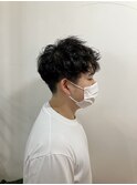 ツイスト×カールミックスパーマ