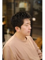 ブロートーキョーバーバーショップ 神田店(Bro Tokyo BARBERSHOP)&nbsp;【神田】長さを参考にできるスパイキーショート