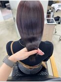 ラベンダーブラウン／髪質改善