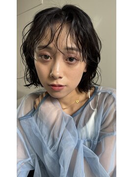 エレン 池袋(ElEn.) 似合わせボブ・ミディアムボブ× 癖毛風パーマ