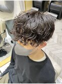 シャドウパーマが結局モテるんだよな◎