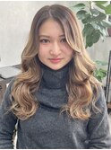外国人風レイヤー/レイヤーカット/外国人風/堺東