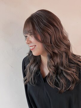 ジーレ(jiire) グレージュハイライトカラー