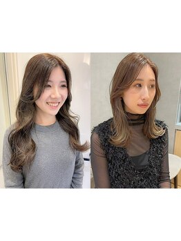 【京橋】顔周りレイヤーカットで小顔効果UP◇周りから褒められる自分だけのオシャレスタイルに♪