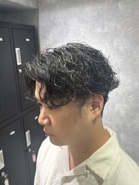 レイズ 名古屋(RAYS) 波巻きパーマハイライトメッシュ