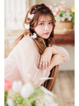 ヘアメイクサロン シャルメ(Hair Make Salon CHARMER) さりげなく可愛い編みたらし！
