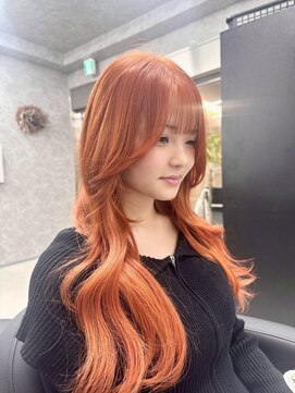 カームバイフォレスト 三郷中央(Calm by Forest.) ブリーチオンオレンジカラー