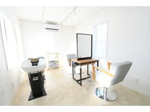 白を基調としたプライベート空間。