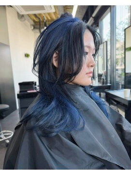 ヌル 原宿店(Null) エンドカラー/デザインカラー/ケアブリーチカラー/姫レイヤー