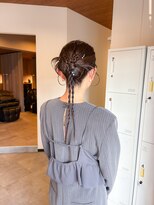スリーバイザサロン(THREE by the salon)&nbsp;お呼ばれカチモリヘア