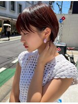 サンドパールス 仙台店(sand PALCE) 髪質改善/大人ガーリー/似合わせカット/ショートボブ前髪/仙台