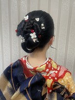 カルム(calm)&nbsp;シニヨンアレンジ