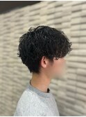 マッシュパーマ