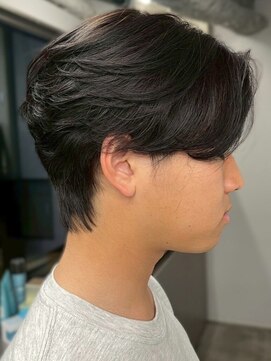 セプト 博多(SEPT.) カルマパーマ 毛流れパーマ 韓国ヘア 10代20代 センターパート