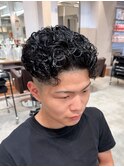 ツイスト/スパイキーショート/スキンフェード/ハイライト/南堀江