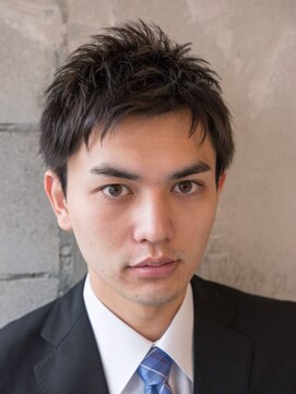 メンズヘア パーカット 下北沢南口店(MEN'S HAIR PERCUT) 向井理風ビジネスアップバング