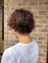 ヘアメイクエイト 丸山店(hair make No.8)&nbsp;【担当＊岩切祐樹】ショート×パーマ×秋カラー