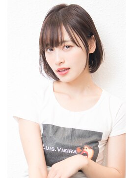 モニカ 西宮北口(Monica) 大人かわいいグレージュ小顔ナチュラルショートボブ