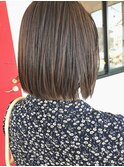 <ノイズ>ミニマムボブ×オリーブベージュ