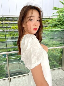 ノク(nok) パールベージュ_マロンベージュニュアンスカラー透明感