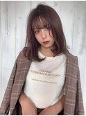 秋冬カラー☆ピンクブラウン!