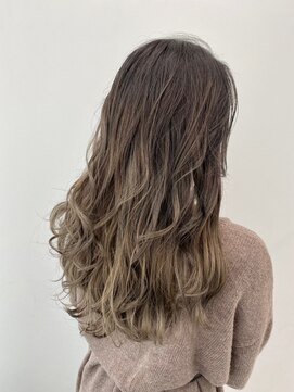 トゥルークリエイション 北千住(True Creation--) ボブ/カーキグレージュ/大人かわいい/フェザーバング/北千住