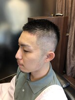 ヒロギンザ 浜松町店(HIRO GINZA) 20代30代40代50代ボウズフェード<浜松町/ヒロ銀座/メンズ/理容>