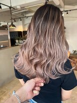 メリー オオサカ(Merly Osaka)&nbsp;大人気色！グレージュバレイヤージュ_white greige_