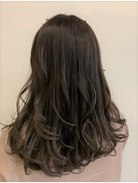 ヘアブランコブランコ 横浜(hair blanco_blanco)&nbsp;ボブウルフ/くびれヘア/グレージュカラー/ココアベージュ/横浜駅