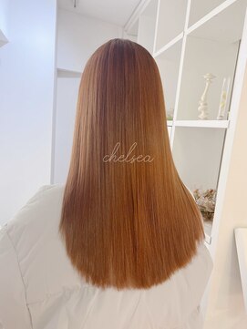 チェルシー 表参道 脱・縮毛矯正クセ毛が伸びる髪質改善トリートメント【髪質改善】