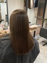 ラフ 難波店(LAFF) #黒髪#ボブルフ#ネビージュ#小顔#ワンレン