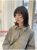 フェイスレイヤー10代20代レイヤーカット外ハネボブ