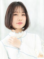 ドクターズ サロン ラブ(Dr's Salon LAB) 内巻きワンカールでまとまる☆前下がりボブi古河20代30代40代