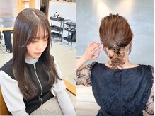 【stylist 神崎　友里】オーダー急増中の韓国っぽスタイル/大切な日のお呼ばれヘアアレンジ