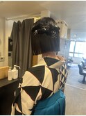 【ulu hana】成人式ヘアセット～ボブヘア～