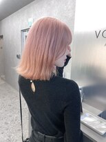 天神美容室&nbsp;天神美容室×ブリーチ×ピンクカラー