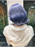 ケアブリーチハイトーンダブルカラーラベンダーミルクティー大宮
