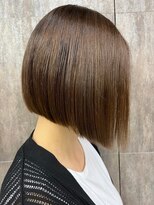 ミック ヘアアンドメイク アップ 駒込店(miq Hair&Make up) 前下がりボブ