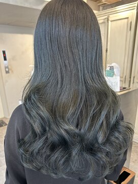 ヘアスタジオニコ(hair studio nico...) navy blue