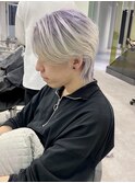ホワイトカラー グラデージョン ラベンダー MOMO