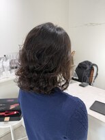 ジュベ(juve.) コテ巻き風パーマ