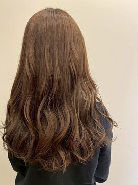 ラヴィズム 長岡店(LUVISM) ミディアム顔周りレイヤーおくれ毛前髪新潟長岡宮関