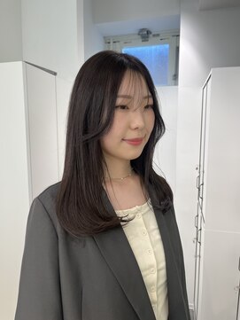 コレクティブワーク 表参道 渋谷(COLLECTIVE WORK) グレージュ髪質改善ボブ縮毛矯正レイヤー20代30代40代[表参道]