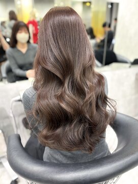 シティ(CITY) ブラウンカラー/ロングレイヤー/ショコラブラウン