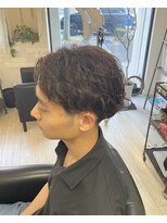 グランブルー(Grand Bleu)&nbsp;緩めパーマ/透明感カラー