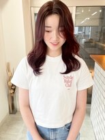 ノア 四条大宮店(noah)&nbsp;ラベンダーピンクで透明感アップ20代30代