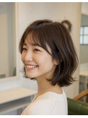 透明感ショートミディアム