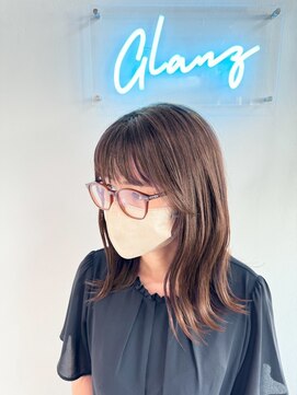 グランツ(GLANZ) GLANZ_ハイライトカラー/くびれヘア/縮毛矯正/