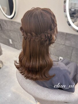 ヘア サロン クラン ソア 心斎橋店(hair salon clan soar) くるみちゃんヘア【クランソア】ヘアメ/ヘアセット/心斎橋