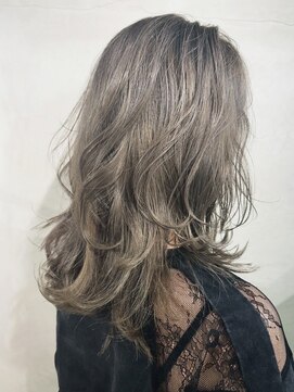 マノ 千歳烏山(MaNO) ショート韓国ボブハイライト髪質改善ブリーチ前髪20代30代